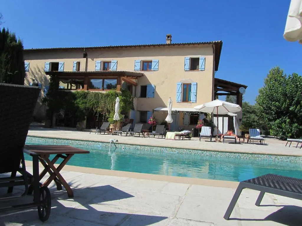 Bed and Breakfast Le Mas Shabanou Roquefort Les Pins 3*,  Francie