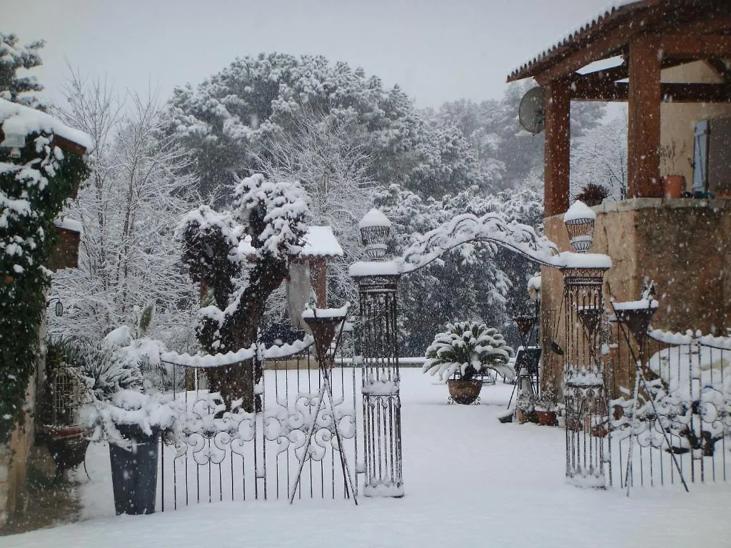 Bed and Breakfast Le Mas Shabanou Roquefort Les Pins Bed & Breakfast
