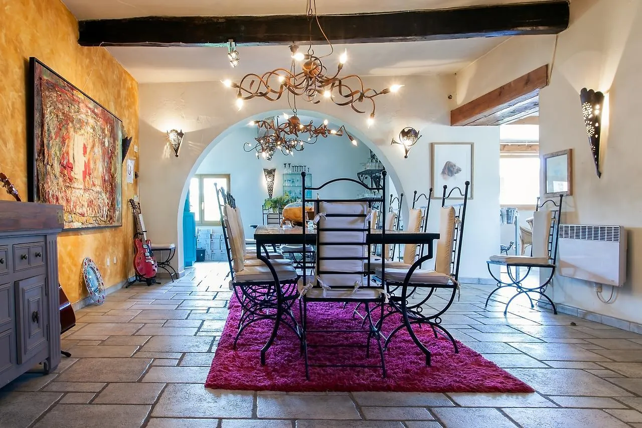 Bed and Breakfast Le Mas Shabanou Roquefort Les Pins Francie